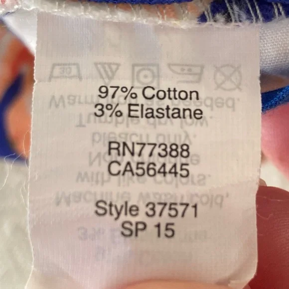 J. Crew Floral Mid-Rise Chino Shorts Size 12 5” Inseam - Picture 9 of 13